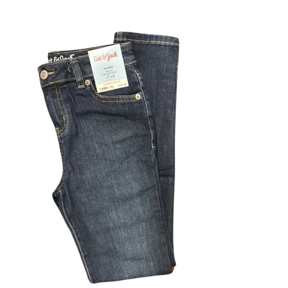 NWT Cat & Jack Women's Blue Jeans - Picture 1 of 6